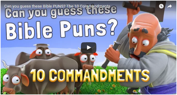 10 Commandment Puns on Youtube