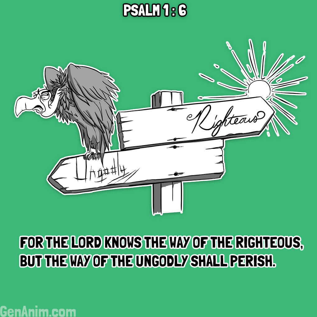 Psalm 1:6 Illustrated